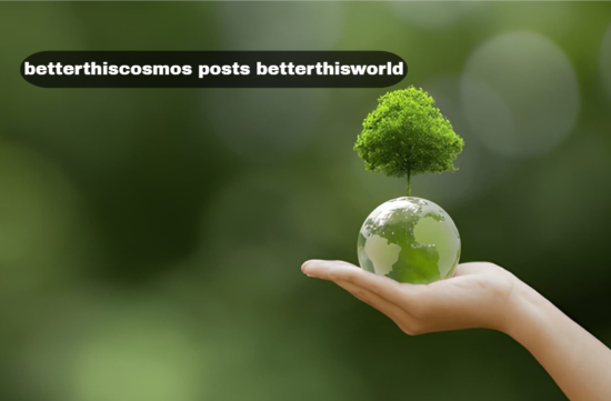 betterthiscosmos posts betterthisworld