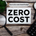 how to do a zero based budget